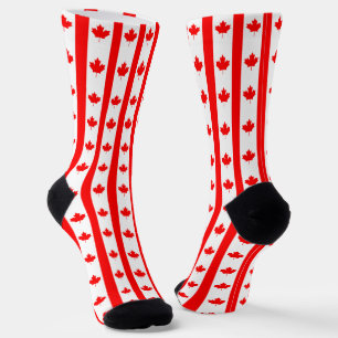 Kanadische Socken, patriotische kanadische Flaggen Socken