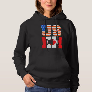 Kanadische Staatsbürgerflagge Kanada Tag USA Kanad Hoodie