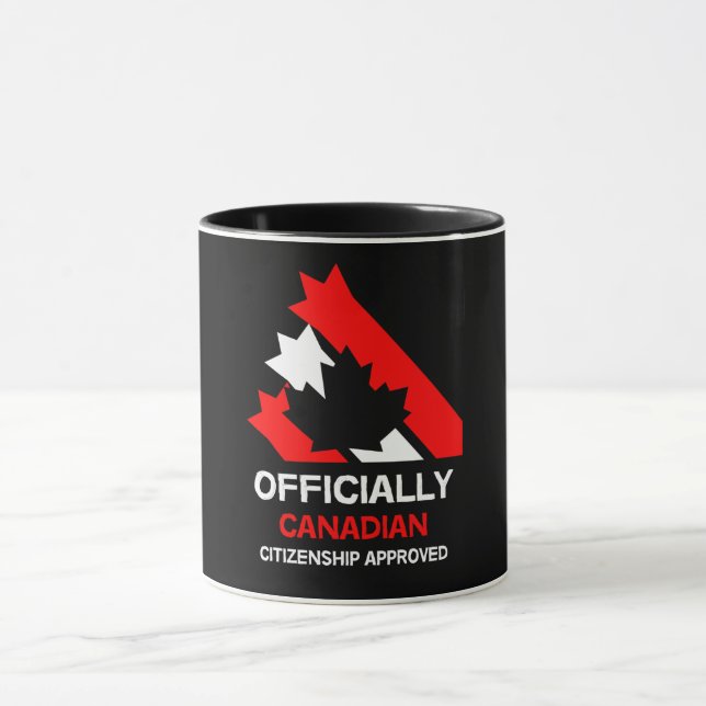 Kanadische Staatsbürgerschaft | Geschenk | Feiern Tasse (Zentrum)
