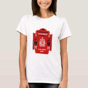 Kanadische Staatsbürgerschaft - Geschenk T-Shirt