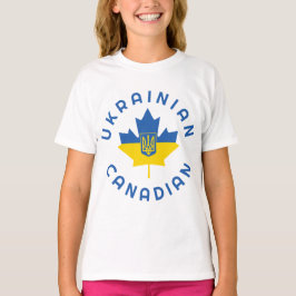 Kanadische ukrainische Wurzeln T-Shirt