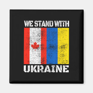 Kanadische Unterstützung Ukrainisch Kanada Wir Ste Magnet