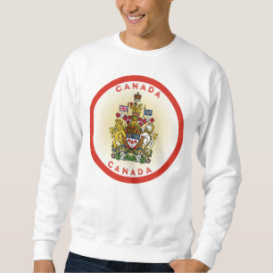 Kanadische Wappen-Circle-Form Sweatshirt