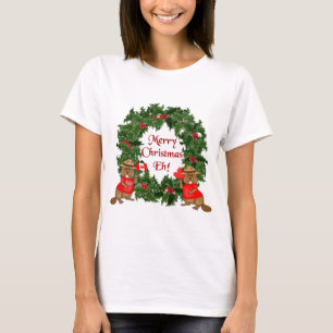 Kanadische Weihnachten T-Shirt