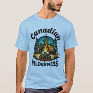 Kanadische Wildnis Niedlich/ personalisieren T-Shirt