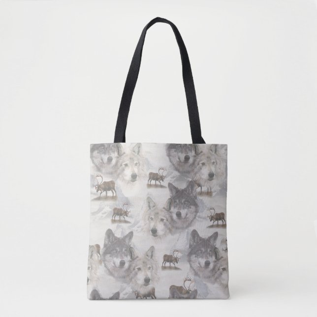 Kanadische Wildtiere Tasche (Vorderseite)