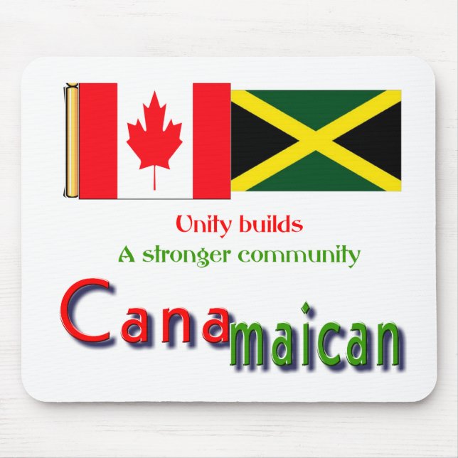 Kanadische Wurzeln Mousepad (Vorne)