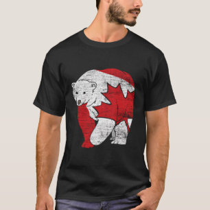 Kanadischer Ahornblättriger Bär Kanada T-Shirt