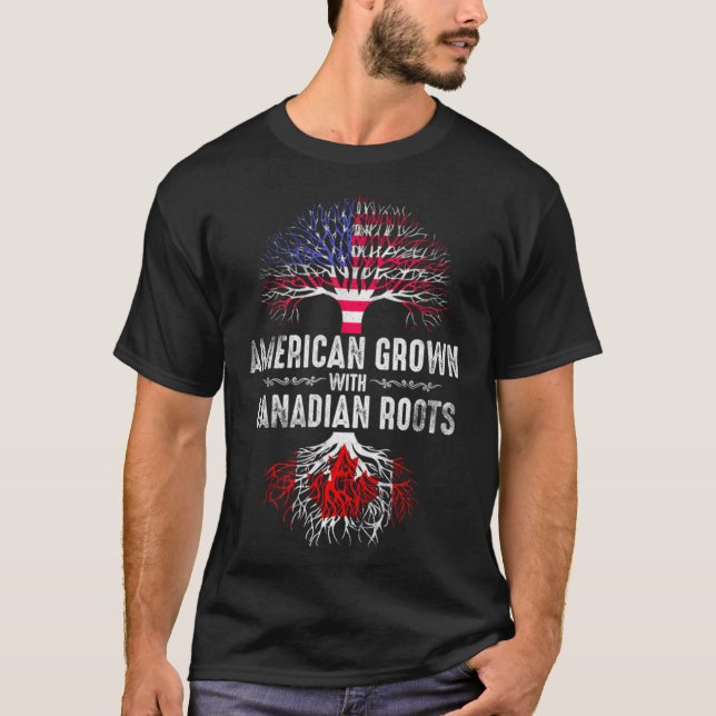 kanadischer Amerikaner T-Shirt (Vorderseite)