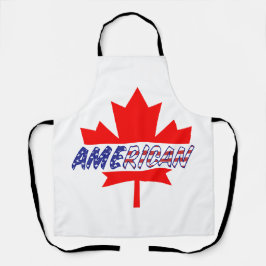kanadischer amerikanischer Stolz Schürze