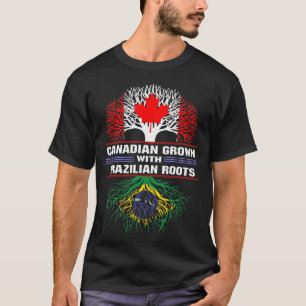 Kanadischer Anbau mit brasilianischen Wurzeln T-Shirt