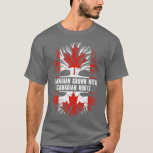 Kanadischer Anbau mit kanadischer Roots-Kanada-Fla T-Shirt