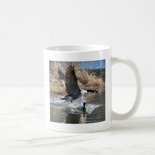 Kanadischer Gans-Start Kaffeetasse (Rechts)