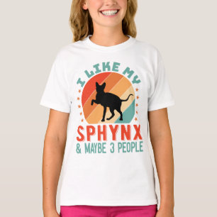 Kanadischer haarloser Sphynx Cat Owner Spaß T-Shirt
