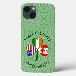 Kanadischer Irischer Amerikanischer Shamrock Perso Case-Mate iPhone Hülle