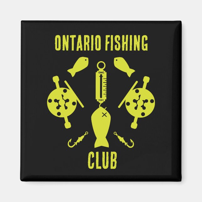 Kanadischer Lachsfang Magnet (Vorne)