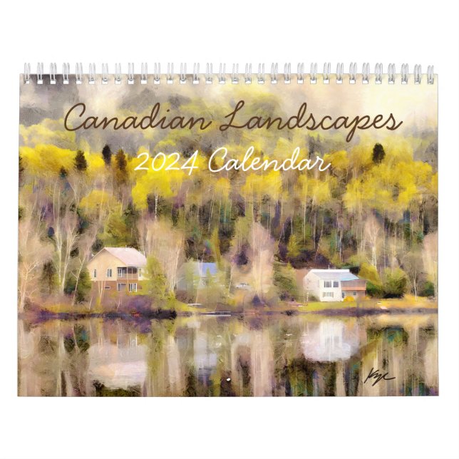 Kanadischer Landschaftskalender Kalender (Titelbild)