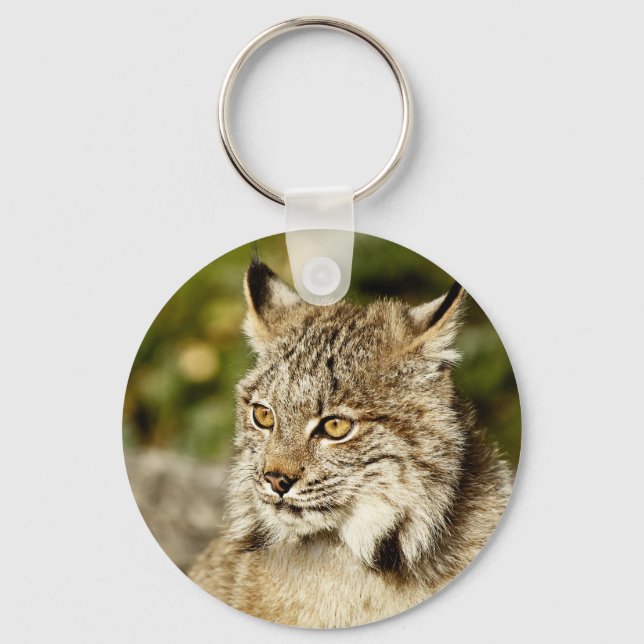 Kanadischer Lynx Schlüsselanhänger (Vorderseite)