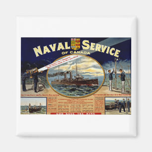 Kanadischer Marineservice Magnet