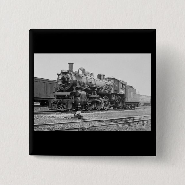 Kanadischer nationaler Eisenbahn-Motor 5078 Button (Vorderseite)