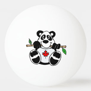 Kanadischer Panda-Klingeln Pong Ball Tischtennisball