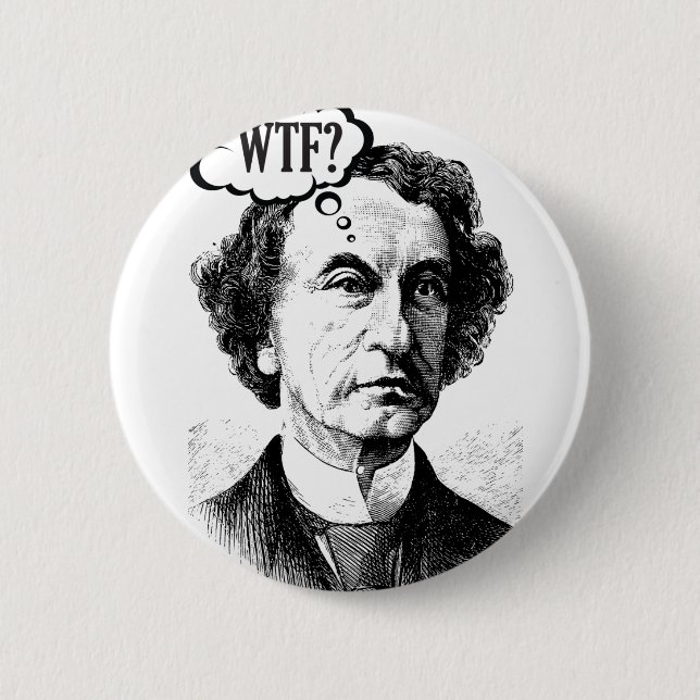 Kanadischer Premierminister John A. Macdonald - Button (Vorderseite)