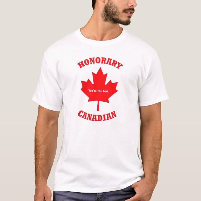 Kanadischer T - Shirt-Ahornblatt T-Shirt (Vorderseite)