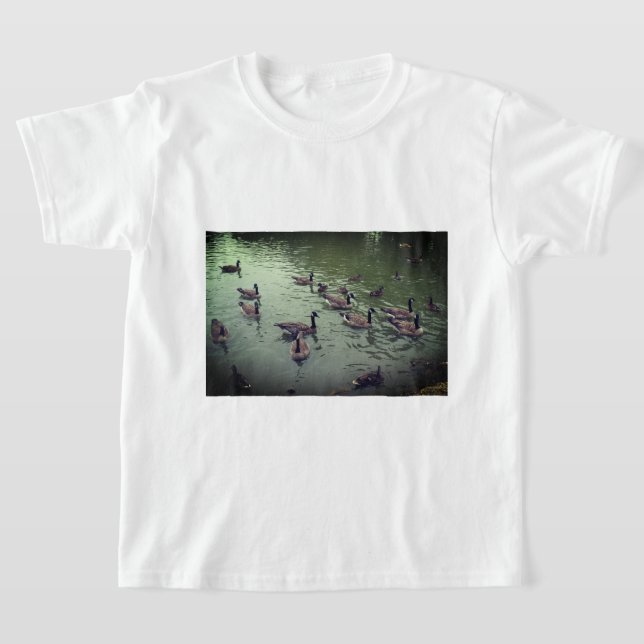 Kanadischer T - Shirt Gänse und Mallard Encks (Ablage )
