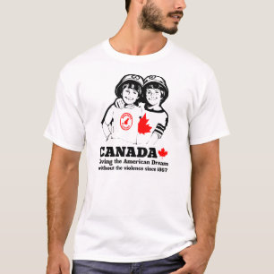 Kanadischer Traum - Kanada-Tageslustiges Shirt