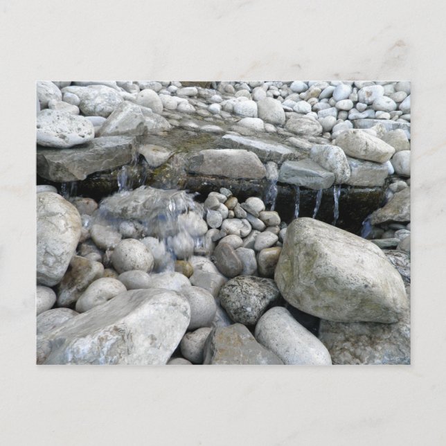 kanadischer Wasserfall Postkarte (Vorderseite)