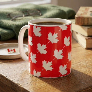 Kanadisches Ahornblatt. KANADA. Patriotisch. Kaffeetasse