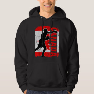 Kanadisches Boxteam Kanada Flag Boxhandschuhe Hoodie