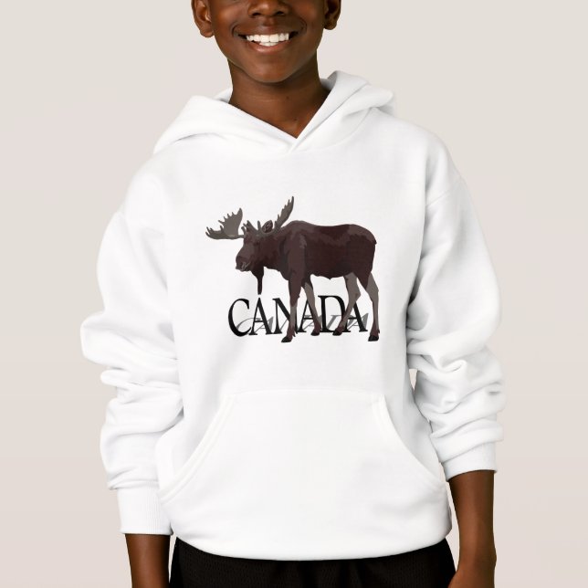 Kanadisches die Andenken-Shirt des Hoodie (Vorderseite)