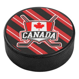 Kanadisches Eishockeymannteam Puck