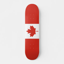 Kanadisches Flaggenskateboard Skateboard