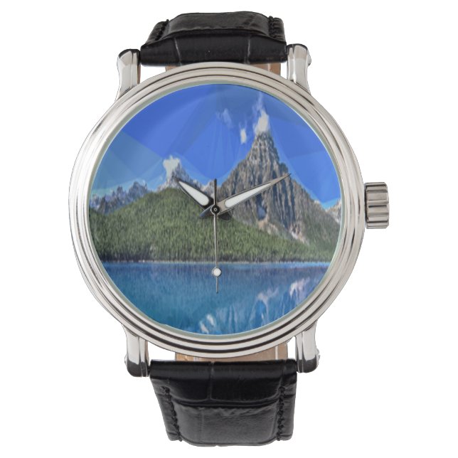 Kanadisches Foto Armbanduhr (Vorderseite)