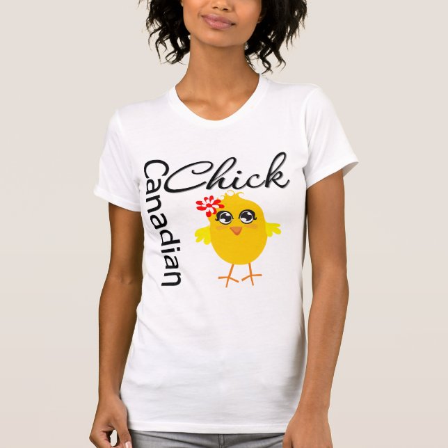 Kanadisches Küken T-Shirt (Vorderseite)