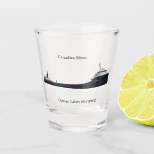 Kanadisches Miner-Schussglas Schnapsglas