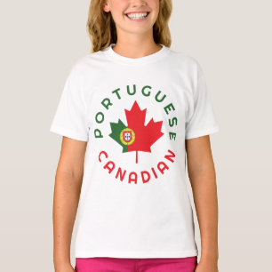 Kanadisches Portugiesisch Wurzeln T-Shirt