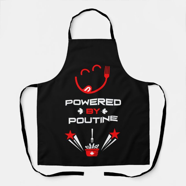 Kanadisches Poutine-Festival Schürze (Vorderseite)