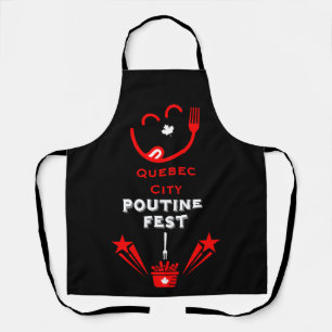 Kanadisches Poutine-Festival Schürze