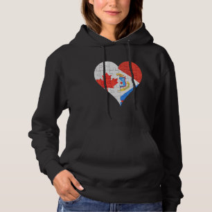 Kanadisches Scharfschützenherz Hoodie