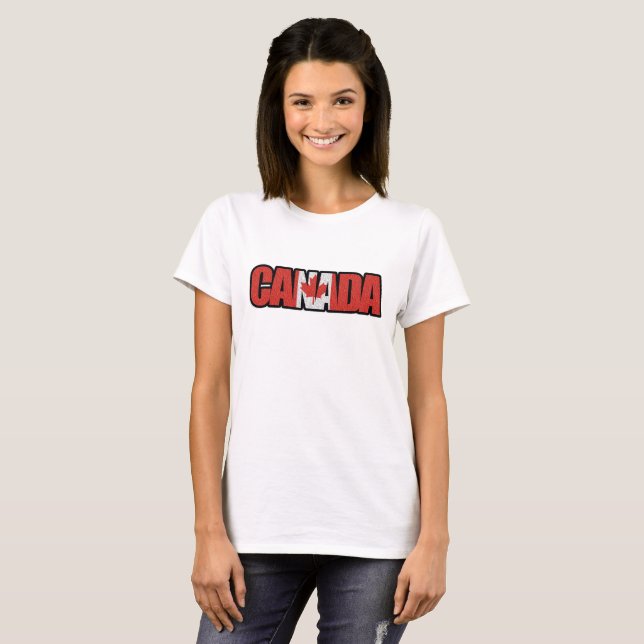 Kanadisches Shirt für Ahornblättriger Ahorn (Vorne ganz)