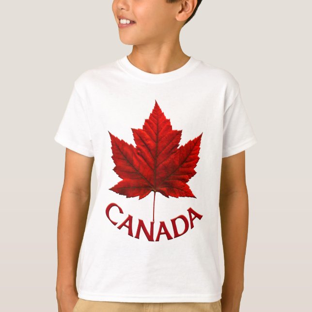 Kanadisches Shirt Kanada Souvenir Kid Shirt (Vorderseite)