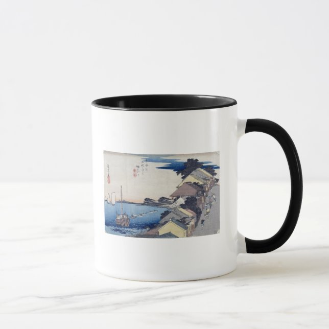 Kanagawa: Ansicht des Ridges Tasse (Rechts)
