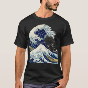 Kanagawa Hokusai japanische Kunst The Great Wave V T-Shirt