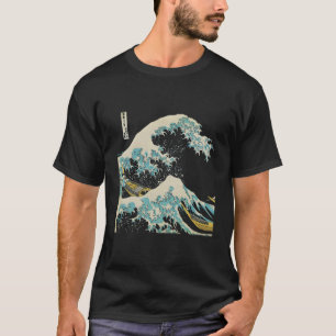 Kanagawa Japanisch Die große Welle T-Shirt