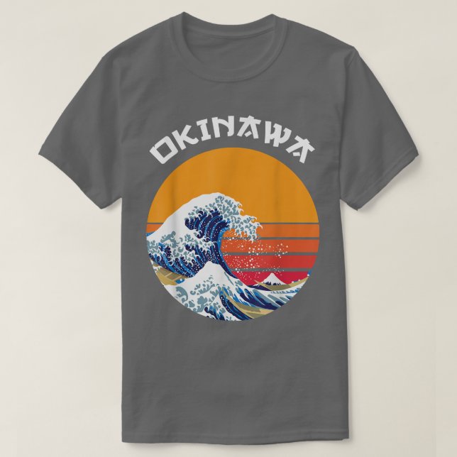 Kanagawa Okinawa Japan T-Shirt (Design vorne)
