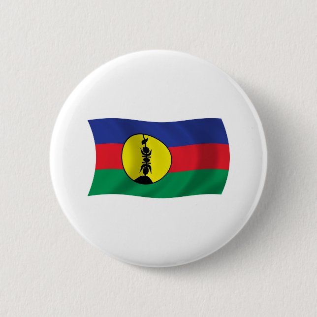 Kanak People Flag Button (Vorderseite)