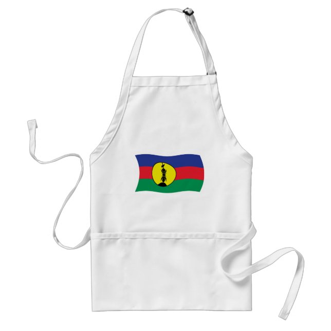 Kanak People Flag Schürze (Vorne)
